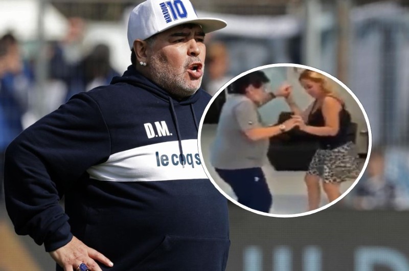 Diego Maradona protagoniza escandaloso video y sus hijas se pronuncian al respecto