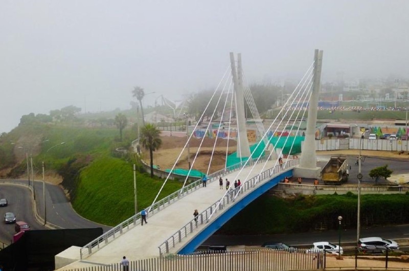 Lima: Inauguran Puente de la Amistad entre Miraflores y San Isidro