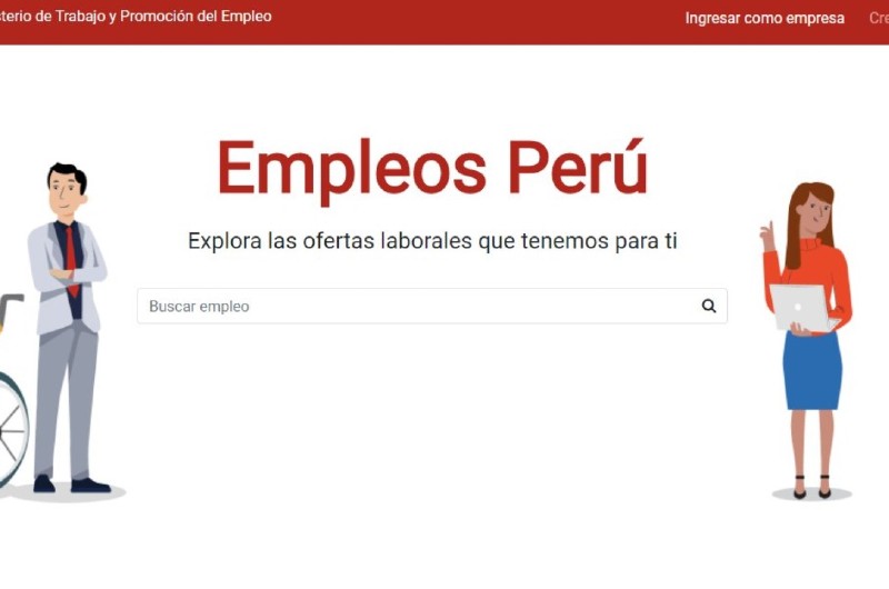‘Empleos Perú’: La plataforma que presenta el Ministerio de Trabajo