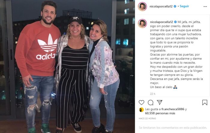 El chico reality se mostró muy afectado en sus redes sociales al despedirse de su exjefa Magda Rodríguez
