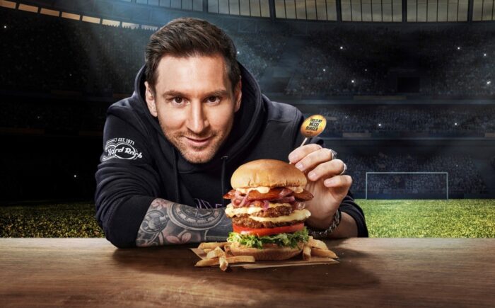 Messi debuta en el menú del Hard Rock Café con una hamburguesa de casi 10 ingredientes.