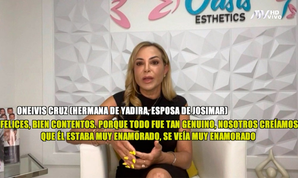 Hermana de Yadira Cárdenas sobre boda: “Todo fue tan genuino, Josimar se veía muy enamorado”