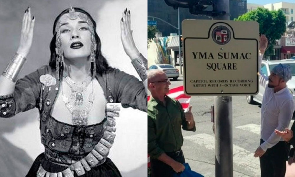Bautizan como “Yma Sumac Square” intersección de dos calles en Los Ángeles