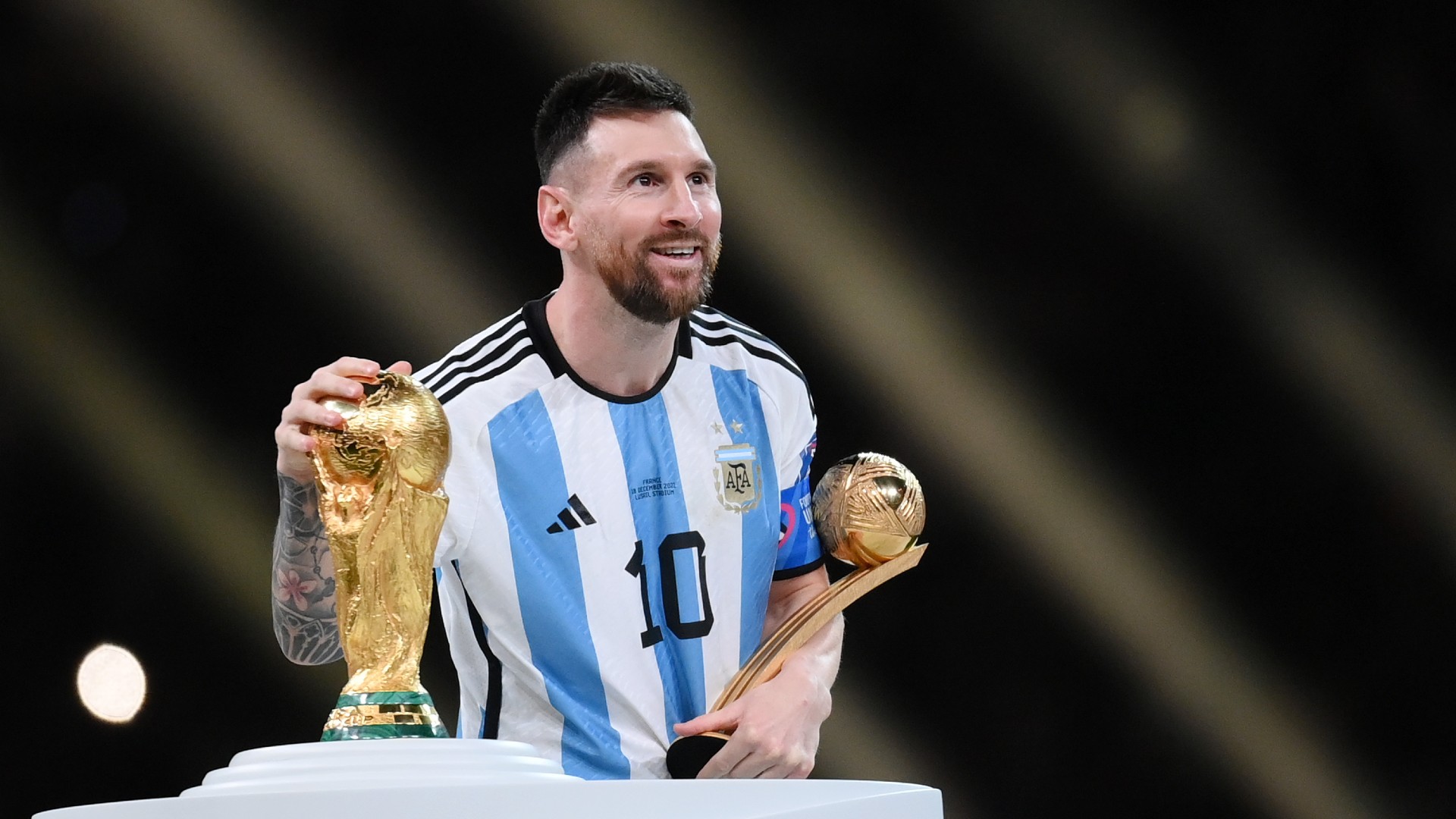Messi: "Siempre tuve el sueño de ser campeón del mundo"